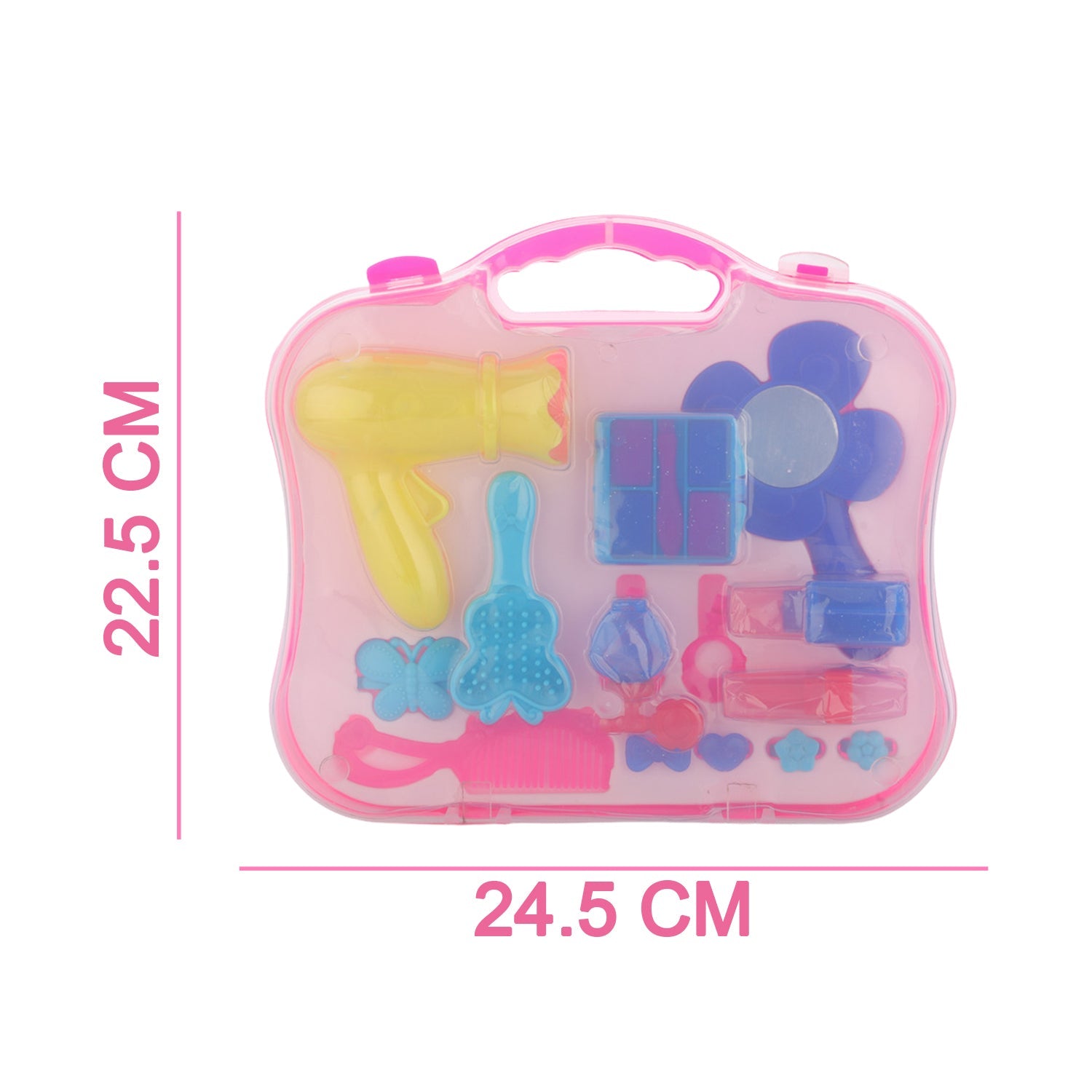 8096 Beauty Toy Set, Girls Makeup Kit Pretend & Play Beauty Salon Makeup Kit with a Beauty Suitcase DeoDap 8096 Beauty Toy Set, Girls Makeup Kit Pretend & Play Beauty Salon Makeup Kit with a Beauty Suitcase DeoDap